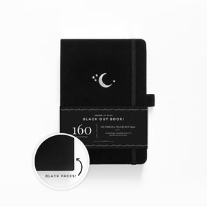 Black Out Book "Silver Crescent"