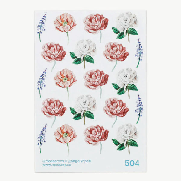 Mossery Stickers - Flowers