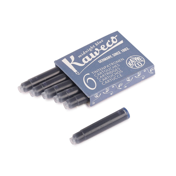 Cartuchos de tinta Kaweco - Midnight Blue - 6 pack