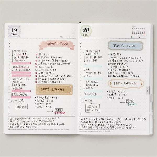 Washi Tape "Dates"