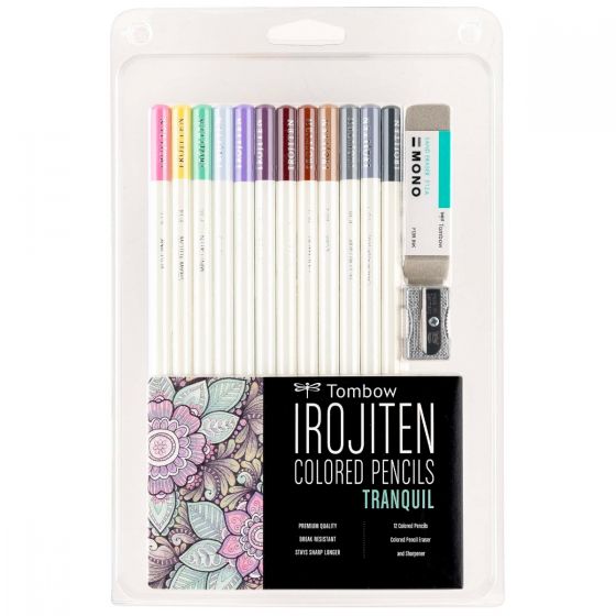 Irojiten Color Pencils - Set 12 colores Tranquil