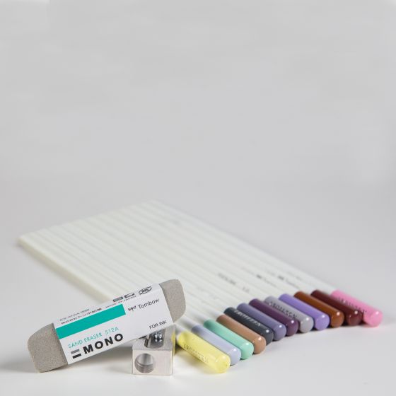 Irojiten Color Pencils - Set 12 colores Tranquil