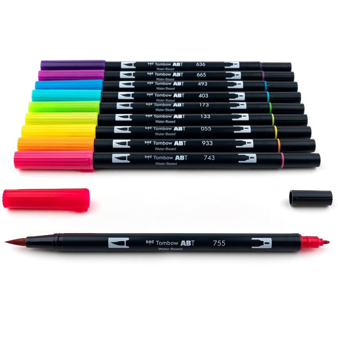 Set 10 Dual Brush - Bright