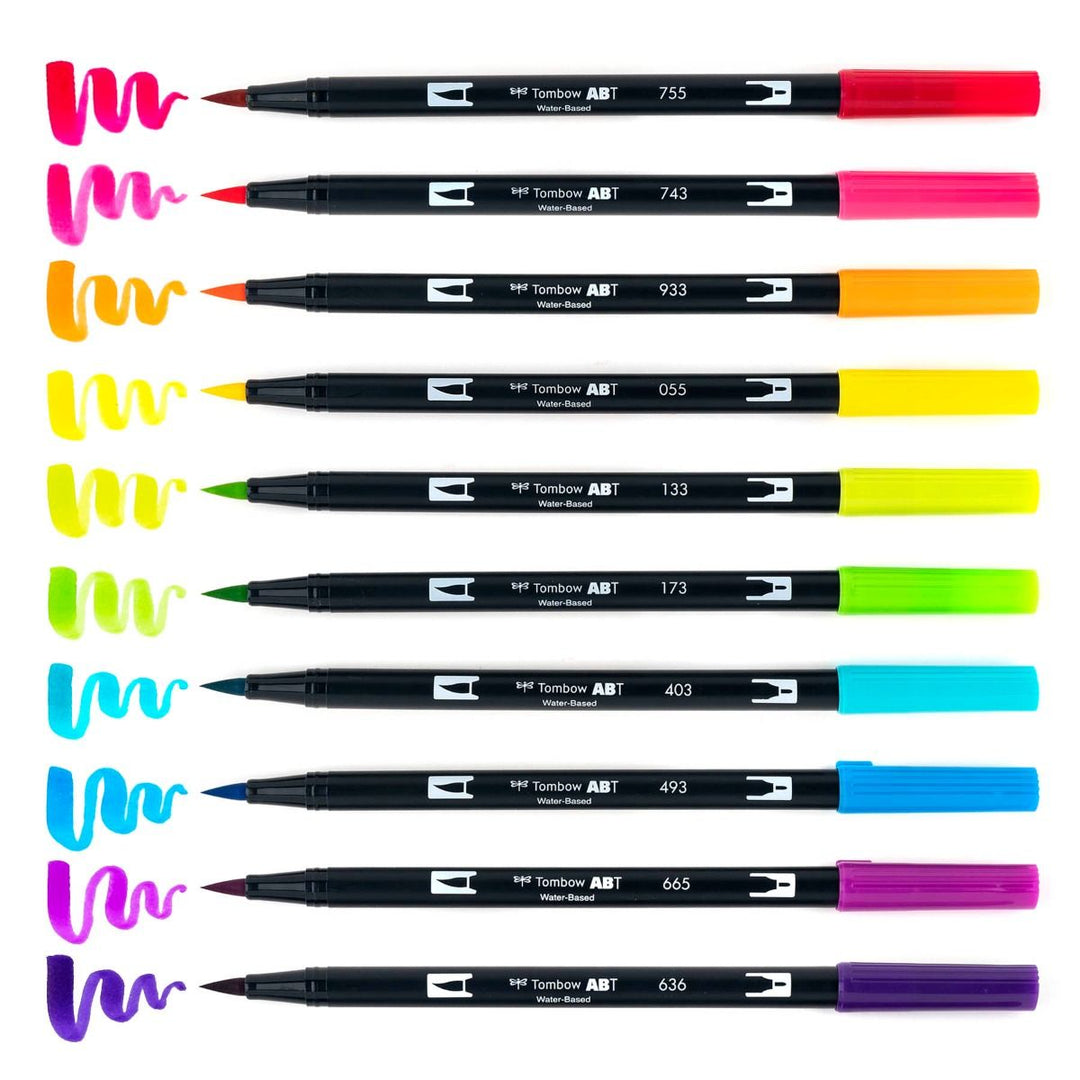 Set 10 Dual Brush - Bright