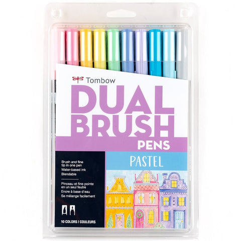 Set 10 Dual Brush - Pastel