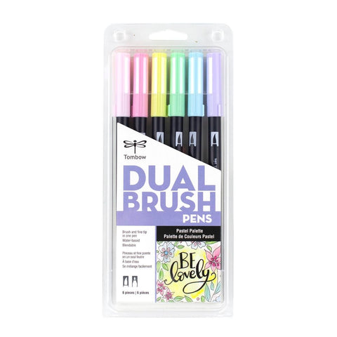 Set 6 Dual Brush - Pastel