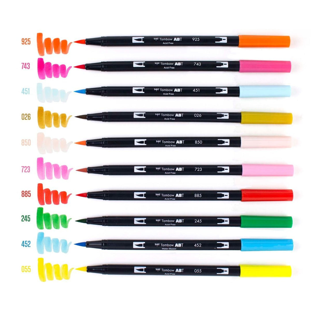 Set 10 Dual Brush - Celebration