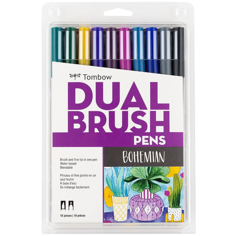 Set 10 Dual Brush - Bohemian