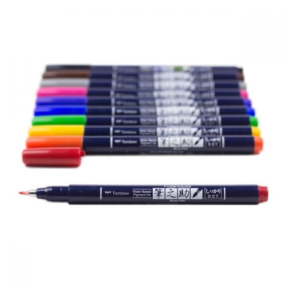 Tombow Fudenosuke Colores - Individuales