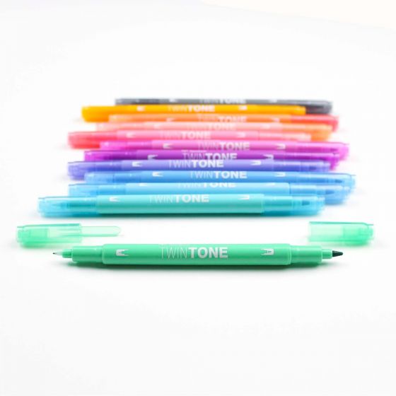 TwinTone Marker - Set 12 - Pastel